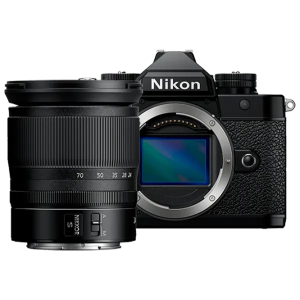 Cameră foto Nikon Z f Kit 24-70/4 Body CMOS/ Black photo 1