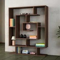 Etajeră Trendy Sarmasik 149.4 x 124.8 x 22 cm / PAL / Wenge photo 3
