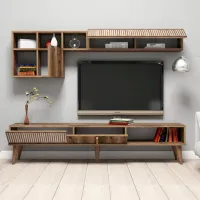 Комплекты ТВ-зона Trendy Milano 40 см x 35 см x 180 см / Коричневый photo 3