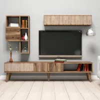 Комплекты ТВ-зона Trendy Milano 40 см x 35 см x 180 см / Коричневый photo 4
