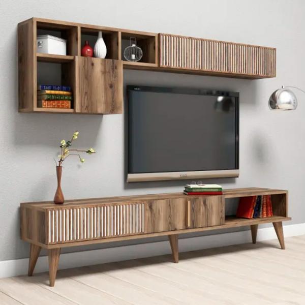 Комплекты ТВ-зона Trendy Milano 40 см x 35 см x 180 см / Коричневый photo 5