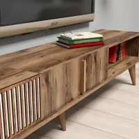 Комплекты ТВ-зона Trendy Milano 40 см x 35 см x 180 см / Коричневый photo 6