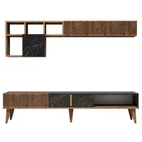 Комплекты ТВ-зона Trendy Milano 40 см x 35 см x 180 см / Коричневый