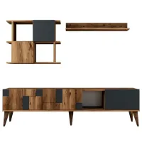 Комплекты ТВ-зона Trendy Madrid 48.6 см x 33.8 см x 180 см / Коричневый
