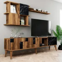Комплекты ТВ-зона Trendy Madrid 48.6 см x 33.8 см x 180 см / Коричневый photo 3