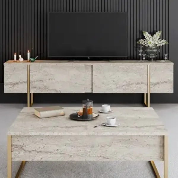 Тумба под телевизор Trendy Luxe 50 x 180 x 30см / ДСП photo 5
