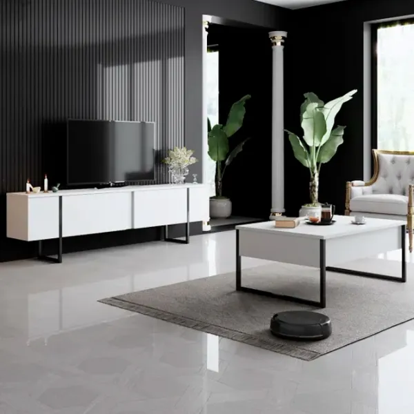 Тумба под телевизор Trendy Luxe 50 x 180 x 30см / ДСП photo 4