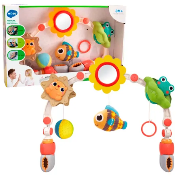 Carusel pentru pătuc Hola E278 Multicolor / Plastic photo 2