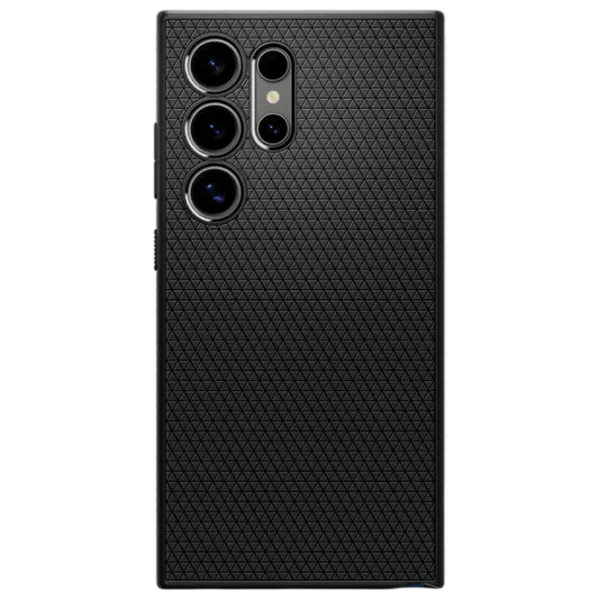 Чехол для смартфона Samsung Galaxy S24 Ultra Spigen / Back / ТПУ / Ornament Черный photo 1