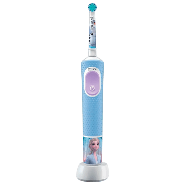 Periuță de dinți electrică Braun Kids Vitality D103.4132КХ FROZEN II + CASE ORAL-B 2D / Blue photo 2