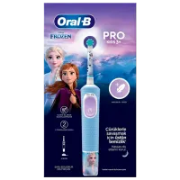 Periuță de dinți electrică Braun Kids Vitality D103.4132КХ FROZEN II + CASE ORAL-B 2D / Blue photo 3
