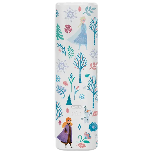 Periuță de dinți electrică Braun Kids Vitality D103.4132КХ FROZEN II + CASE ORAL-B 2D / Blue photo 5