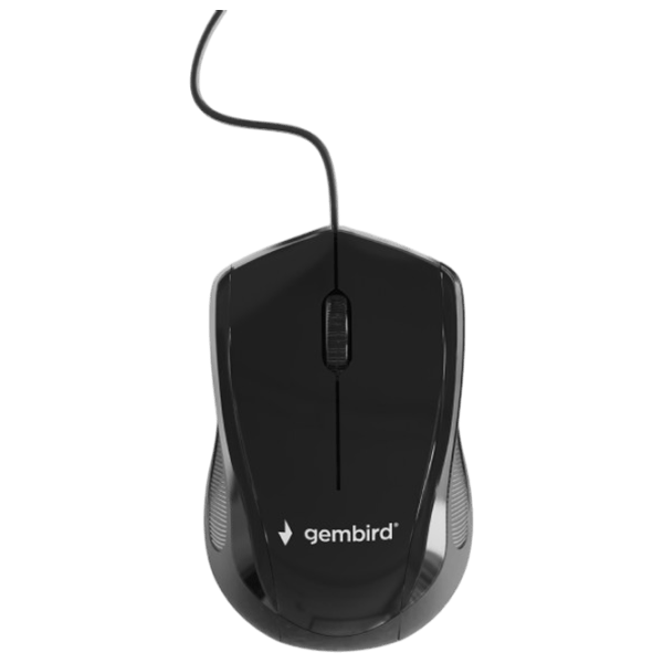 Mouse Gembird MUS-3B-02 Black photo 1