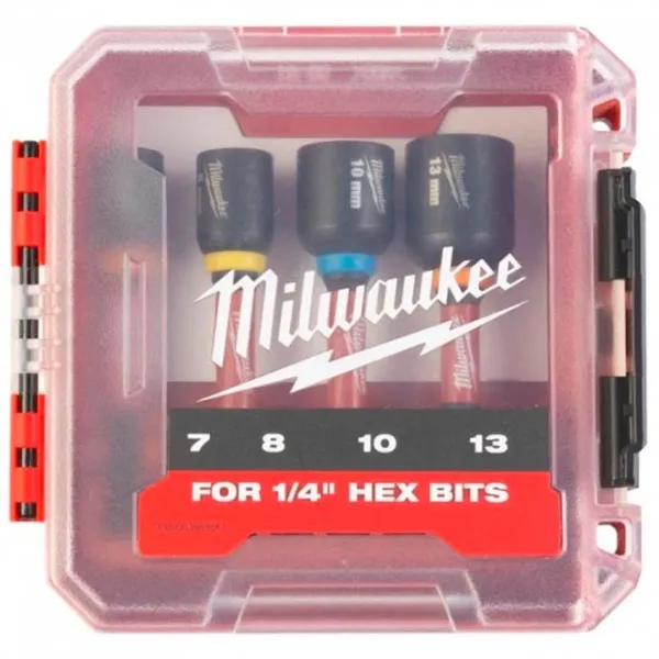 Наборы головок Milwaukee 4932492445 Количество в наборе: 4 шт. photo 2