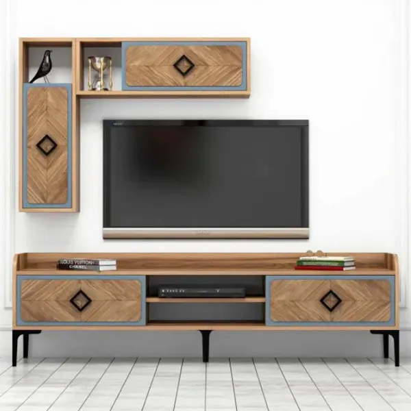 Комплекты ТВ-зона Trendy Samba 52 см x 35 см x 180 см / Коричневый photo 3