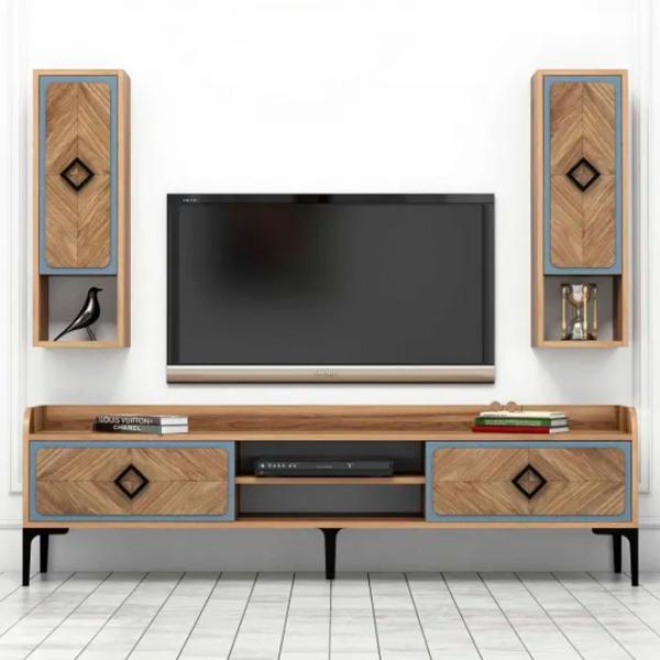 Комплекты ТВ-зона Trendy Samba 52 см x 35 см x 180 см / Коричневый photo 4