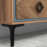 Seturi zona TV Trendy Samba 52 cm x 35 cm x 180 cm / Brown photo 6