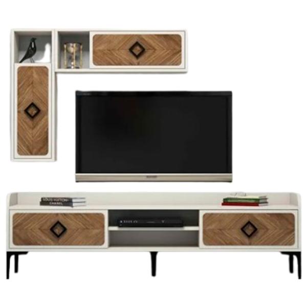 Комплекты ТВ-зона Trendy Samba 52 см x 35 см x 180 см / Кремовый photo 1