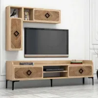 Seturi zona TV Trendy Samba 52 cm x 35 cm x 180 cm / Stejar Sonoma photo 2