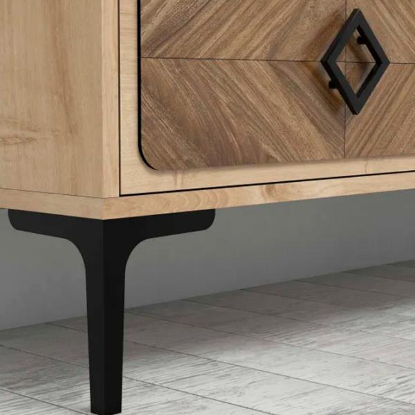 Комплекты ТВ-зона Trendy Samba 52 см x 35 см x 180 см / Дуб Сонома photo 6