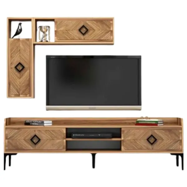 Комплекты ТВ-зона Trendy Samba 52 см x 35 см x 180 см / Коричневый photo 1