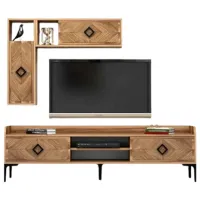 Комплекты ТВ-зона Trendy Samba 52 см x 35 см x 180 см / Коричневый