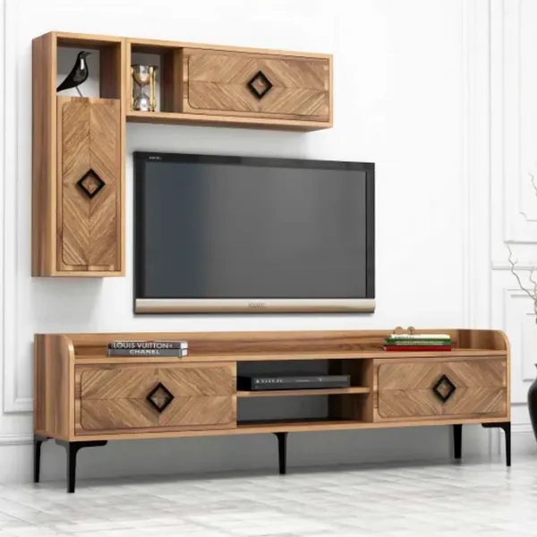 Комплекты ТВ-зона Trendy Samba 52 см x 35 см x 180 см / Коричневый photo 2