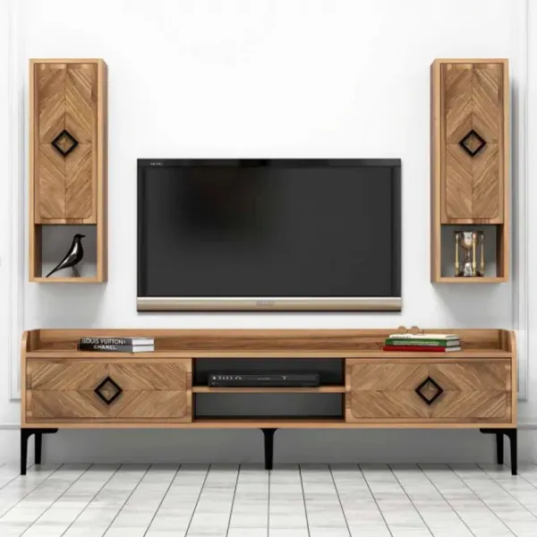 Комплекты ТВ-зона Trendy Samba 52 см x 35 см x 180 см / Коричневый photo 4