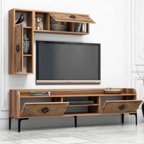 Комплекты ТВ-зона Trendy Samba 52 см x 35 см x 180 см / Коричневый photo 5