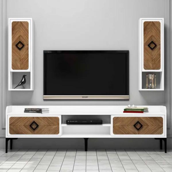 Комплекты ТВ-зона Trendy Samba 52 см x 35 см x 180 см / Белый photo 4