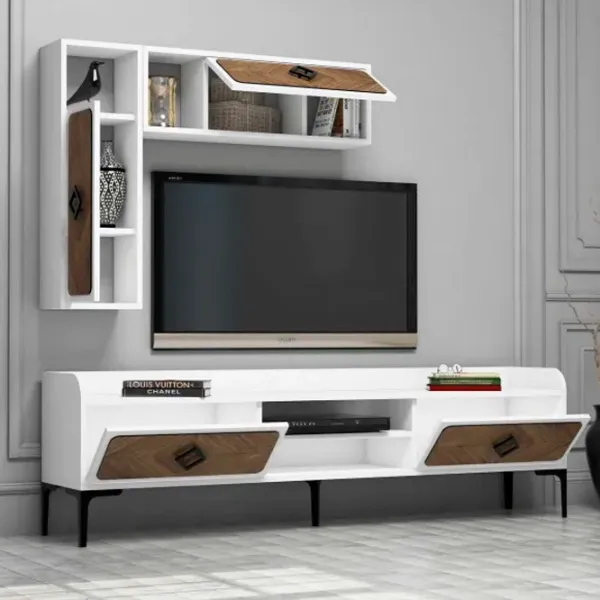 Комплекты ТВ-зона Trendy Samba 52 см x 35 см x 180 см / Белый photo 5