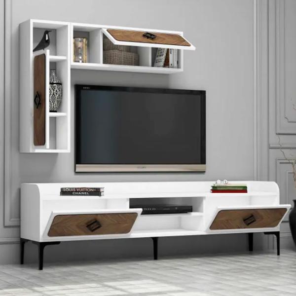 Комплекты ТВ-зона Trendy Samba 52 см x 35 см x 180 см / Белый photo 5