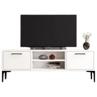 Комплекты ТВ-зона Trendy Riga 48 см x 30 cм x 140 см / Белый