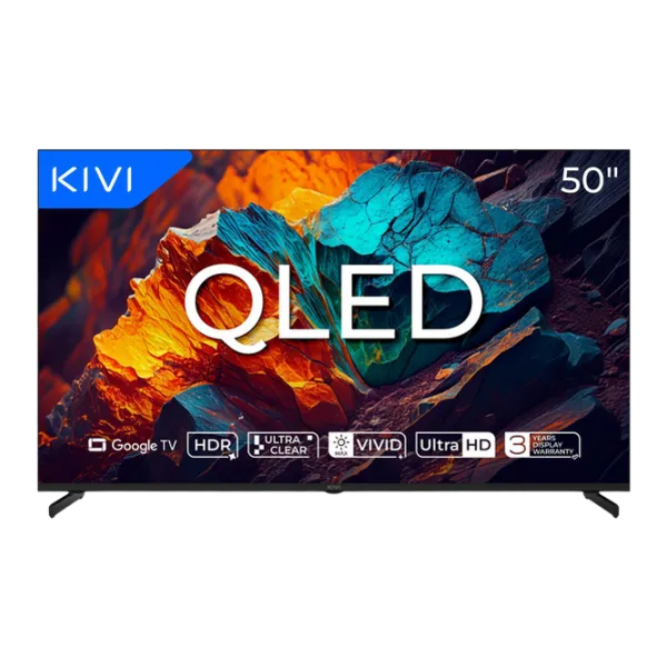 Televizor Kivi 50U720QB 50" / QLED / 4K / Smart TV / Black photo 1