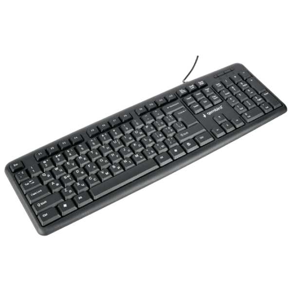 Клавиатура Gembird KB-U-103-UA Проводная / Черный photo 3