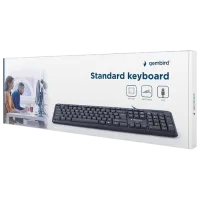 Клавиатура Gembird KB-U-103-UA Проводная / Черный photo 6