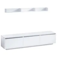 Комплекты ТВ-зона Trendy Prag 35 см x 30 cм x 180 см / Белый