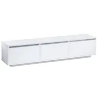 Seturi zona TV Trendy Prag 35 cm x 30 cm x 180 cm / White photo 4