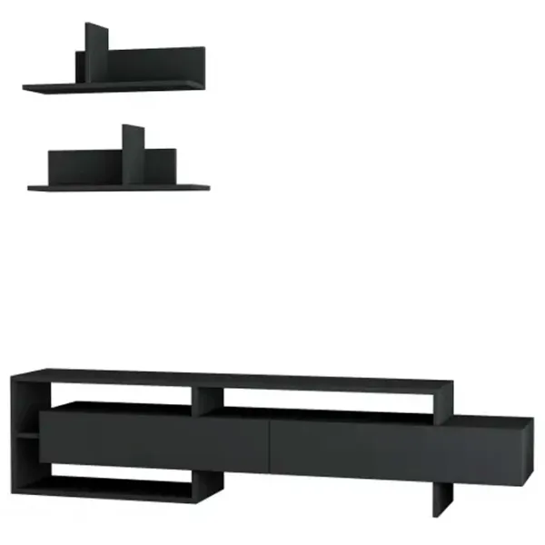 Seturi zona TV Trendy Gara  42 cm x 32 cm x 180 cm / Antracit photo 1