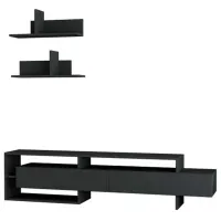 Комплекты ТВ-зона Trendy Gara  42 см x 32 см x 180 см / Antracit