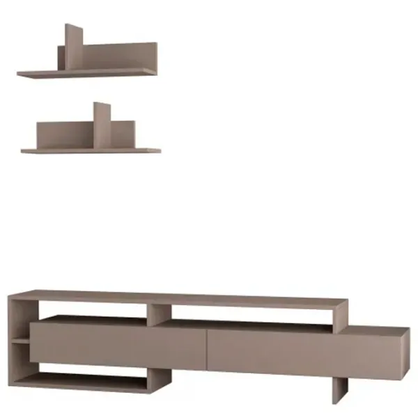 Комплекты ТВ-зона Trendy Gara  42 см x 32 см x 180 см / Бежевый photo 1