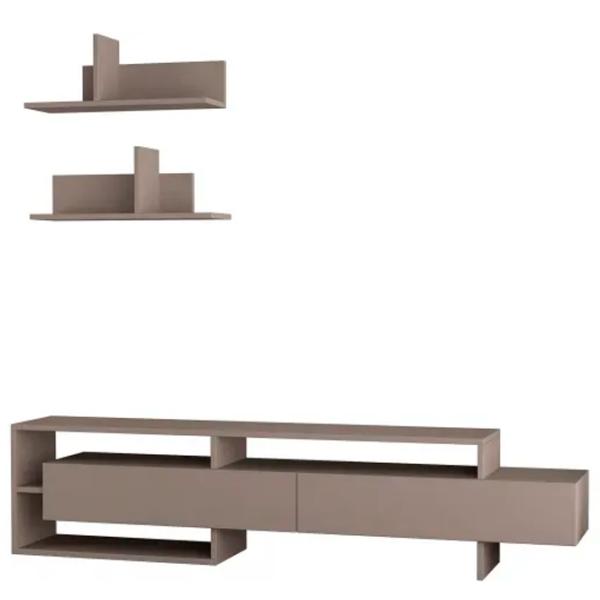 Комплекты ТВ-зона Trendy Gara  42 см x 32 см x 180 см / Бежевый photo 1