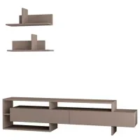 Комплекты ТВ-зона Trendy Gara  42 см x 32 см x 180 см / Бежевый