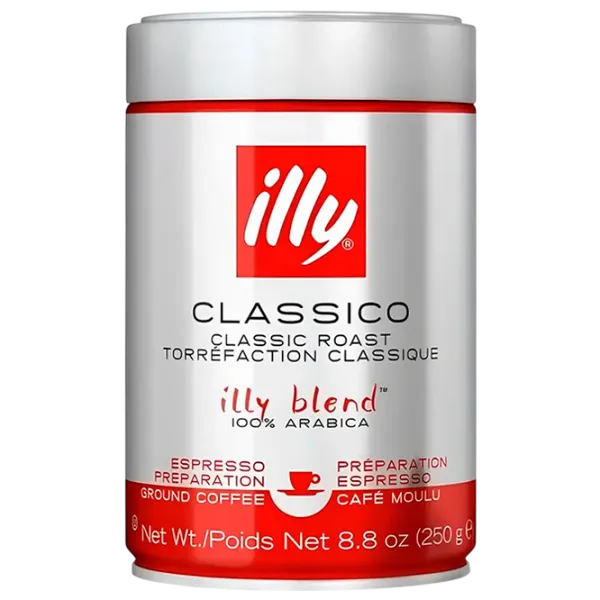 Кофе Illy Espresso Classico Молотый / Espresso / Банка photo 1