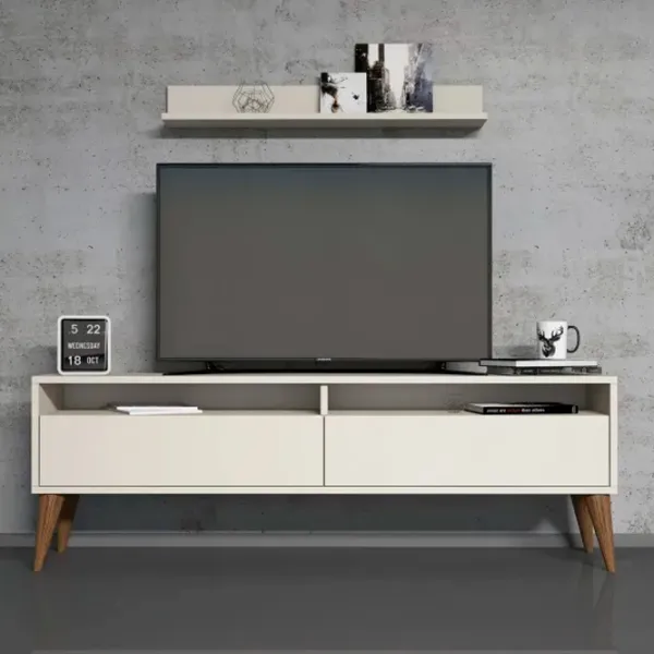 Комплекты ТВ-зона Trendy TV 150 50 см x 30 cм x 150 см / Кремовый photo 3