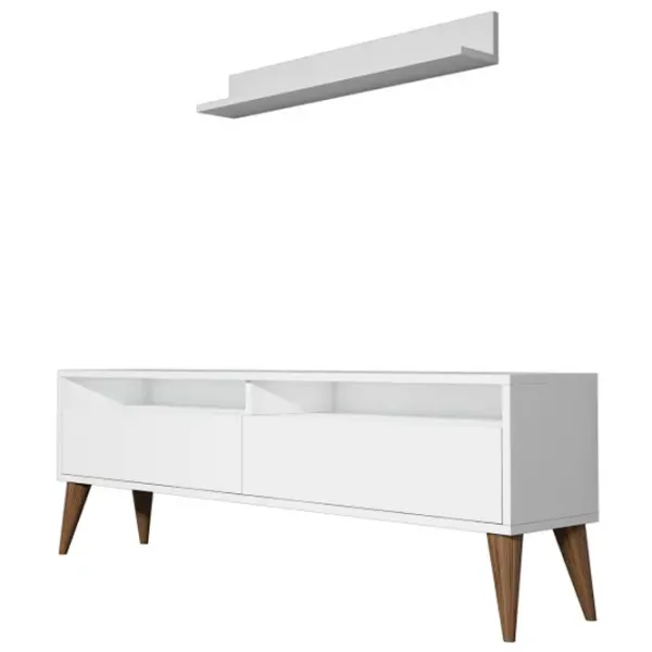 Комплекты ТВ-зона Trendy TV 150 50 см x 30 cм x 150 см / Белый photo 1