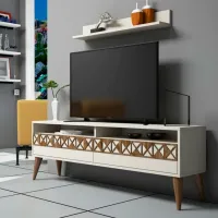 Seturi zona TV Trendy Linie 50 cm x 30 cm x 150 cm / Cream photo 2