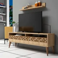 Seturi zona TV Trendy Linie 50 cm x 30 cm x 150 cm / Stejar Sonoma photo 2