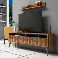 Комплекты ТВ-зона Trendy Linie 50 см x 30 cм x 150 см / Коричневый photo 2