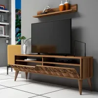 Комплекты ТВ-зона Trendy Linie 50 см x 30 cм x 150 см / Коричневый photo 5